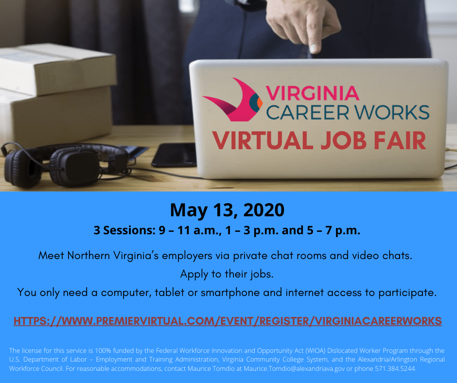 Virginia Career Works Virtual Job Fair