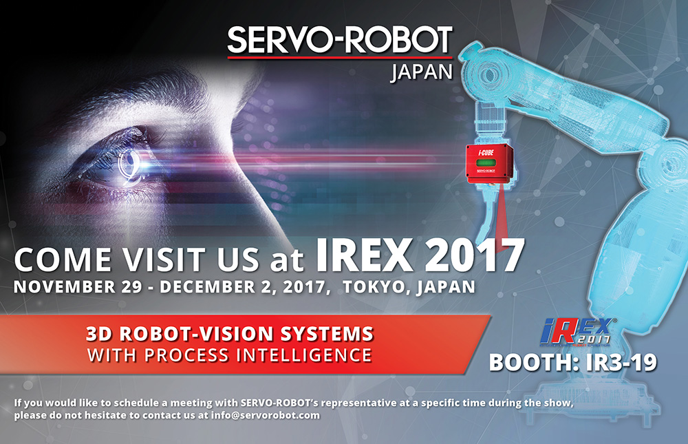 International Robot Exhibition (IREX) 2017 SERVOROBOT Inc