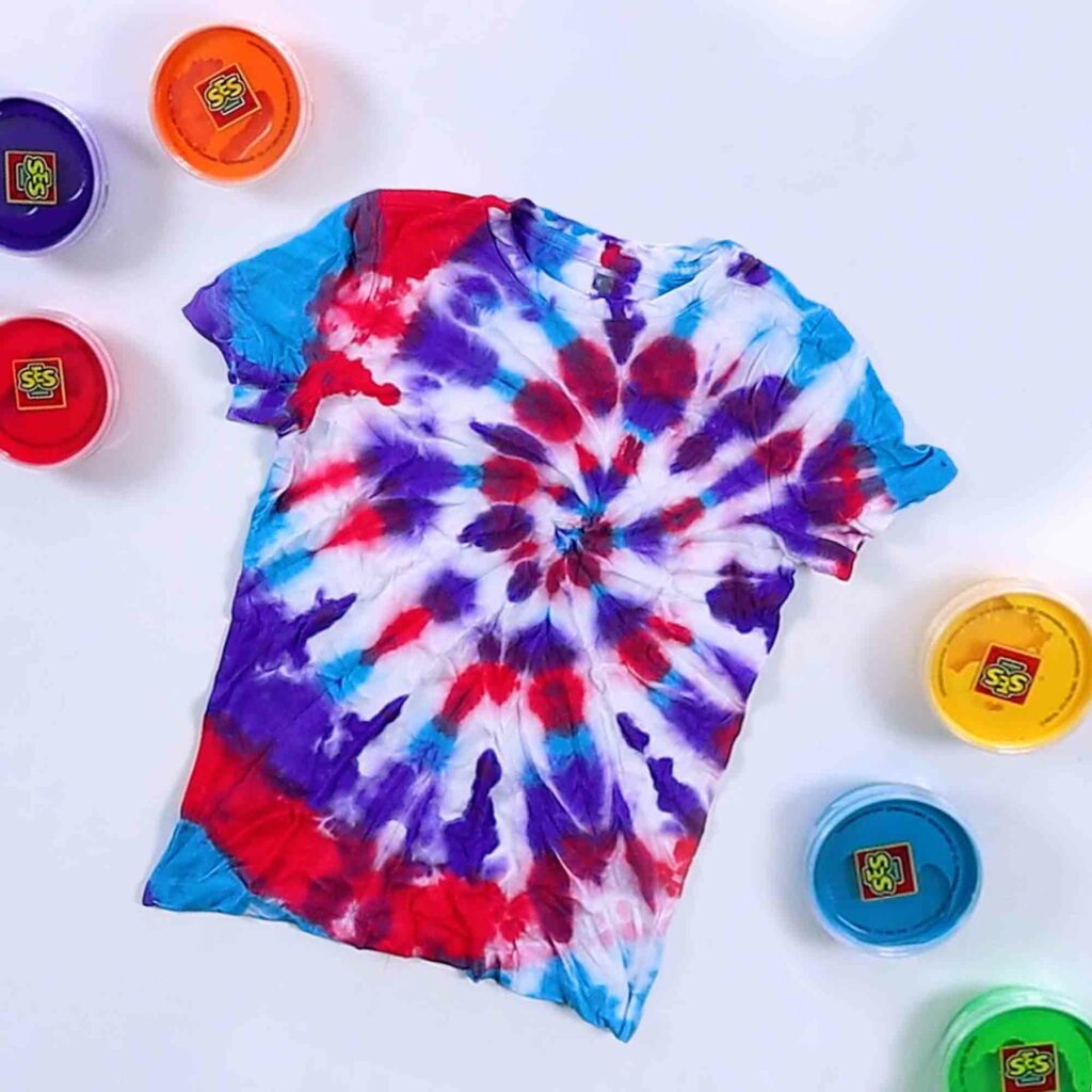 Tiedye textile paint SES Creative