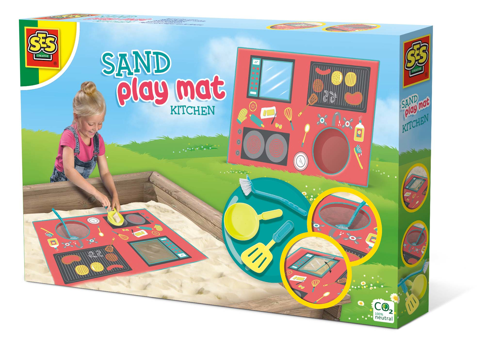 Sand play mat Kitchen SES Creative