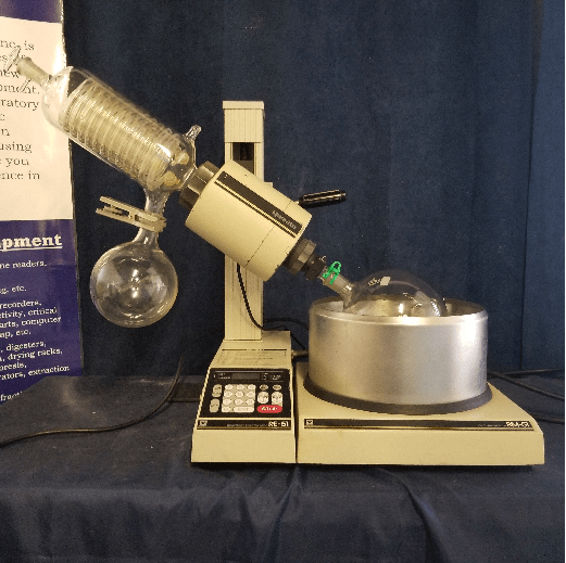 Rotary Evaporator, Yamato HiTec BM51 with RE51 bath, rotovap, used
