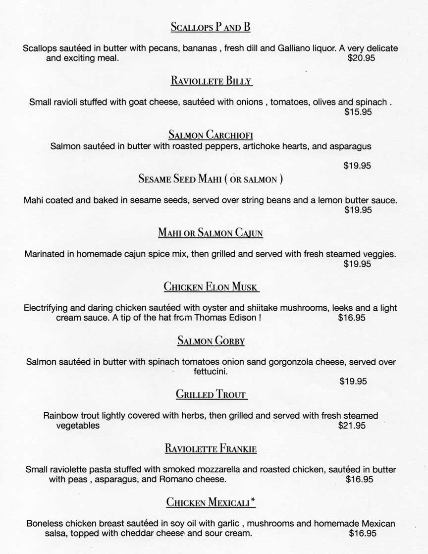 SESAME SEED RESTAURANT