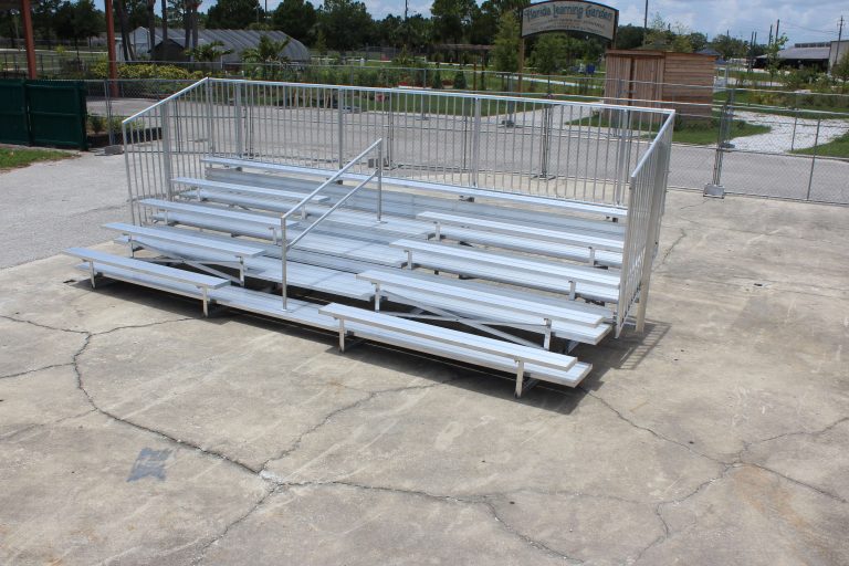 5 Row Aluminum Bleachers for Sale Southeastern Seating