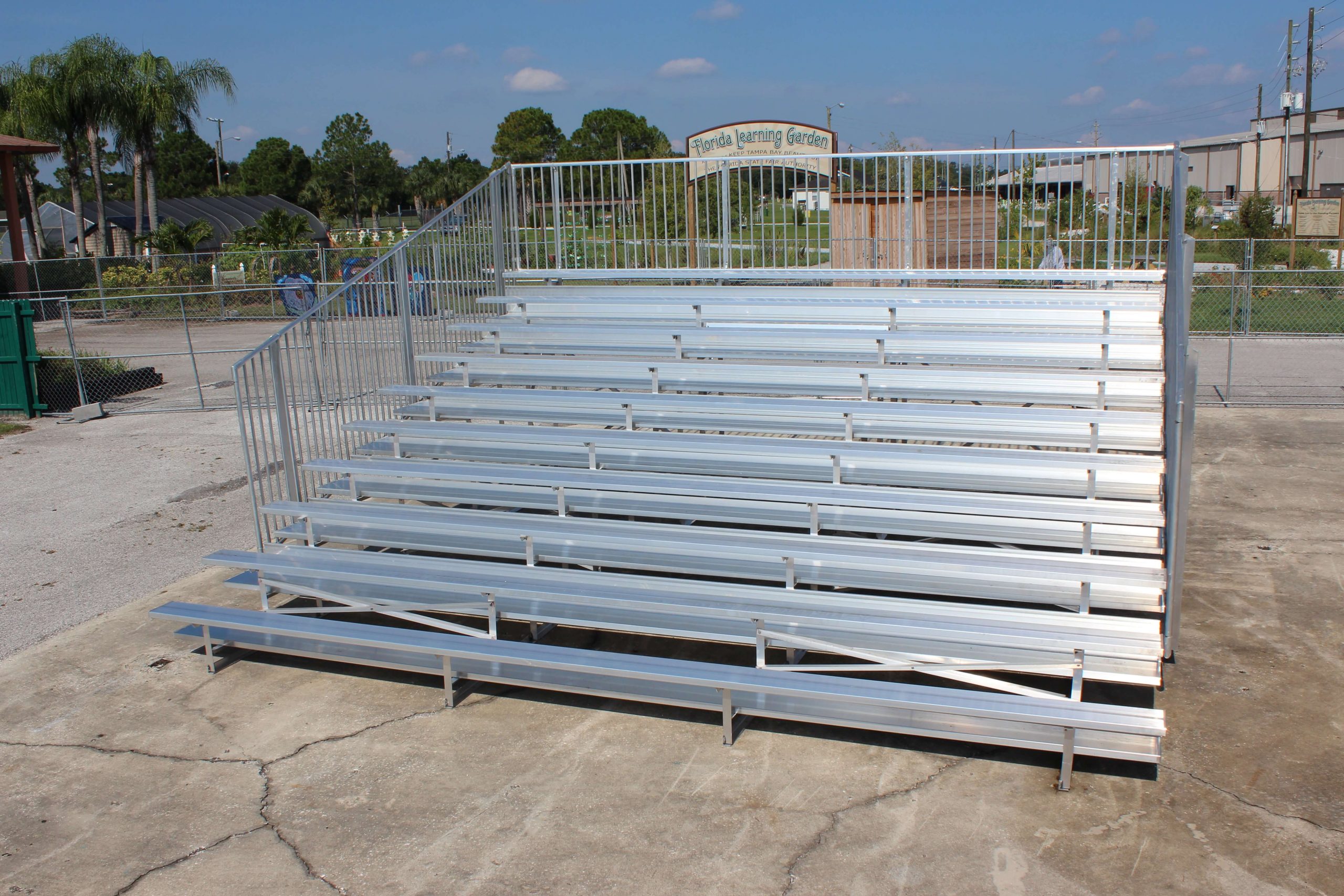 10 Row Aluminum Bleachers for Sale Southeastern Seating