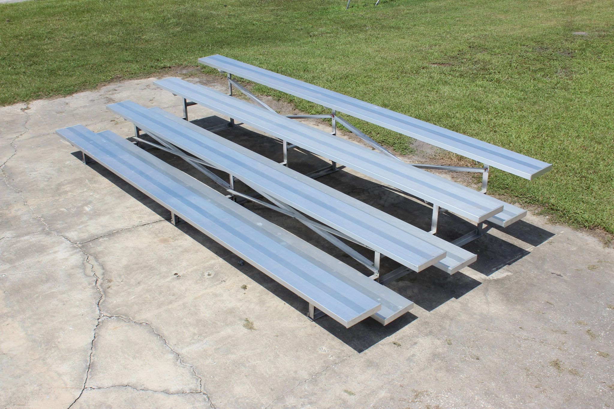 4 Row Aluminum Bleachers for Sale Best Prices SE Seating