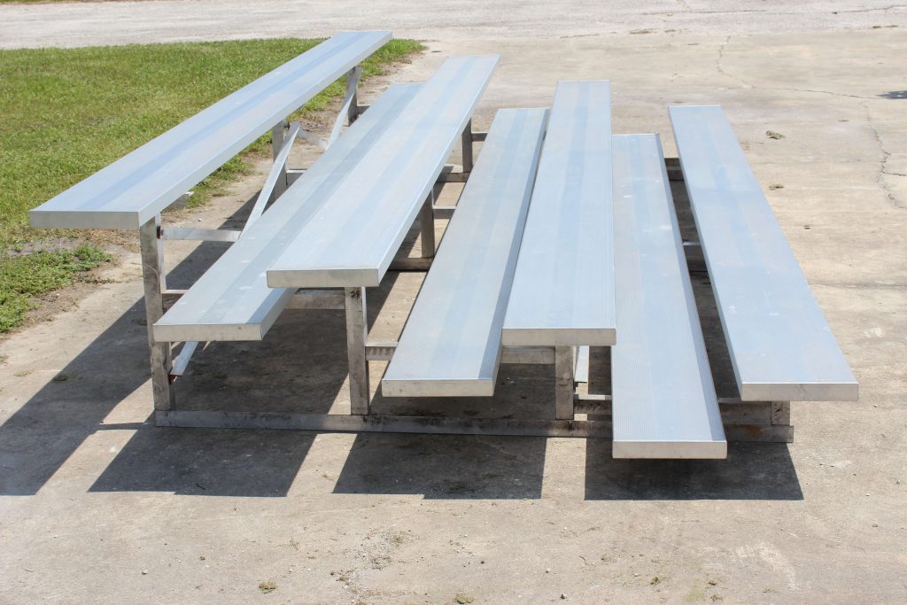 4 Row Aluminum Bleachers for Sale Best Prices SE Seating
