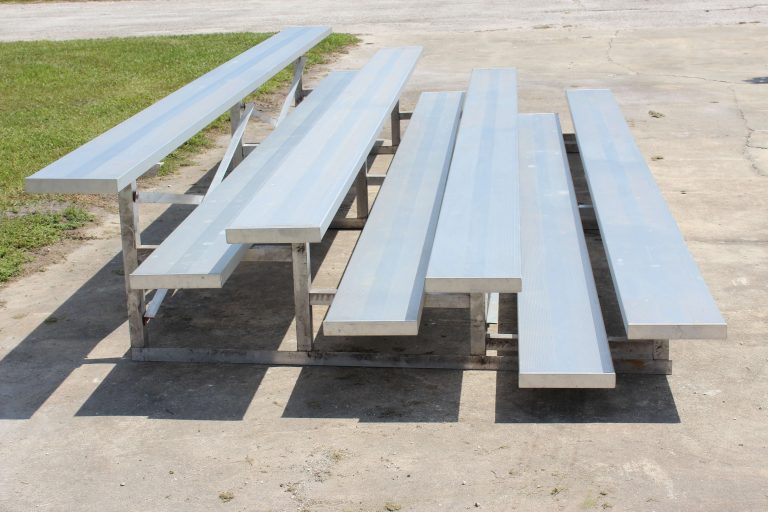 4 Row Aluminum Bleachers for Sale Best Prices SE Seating