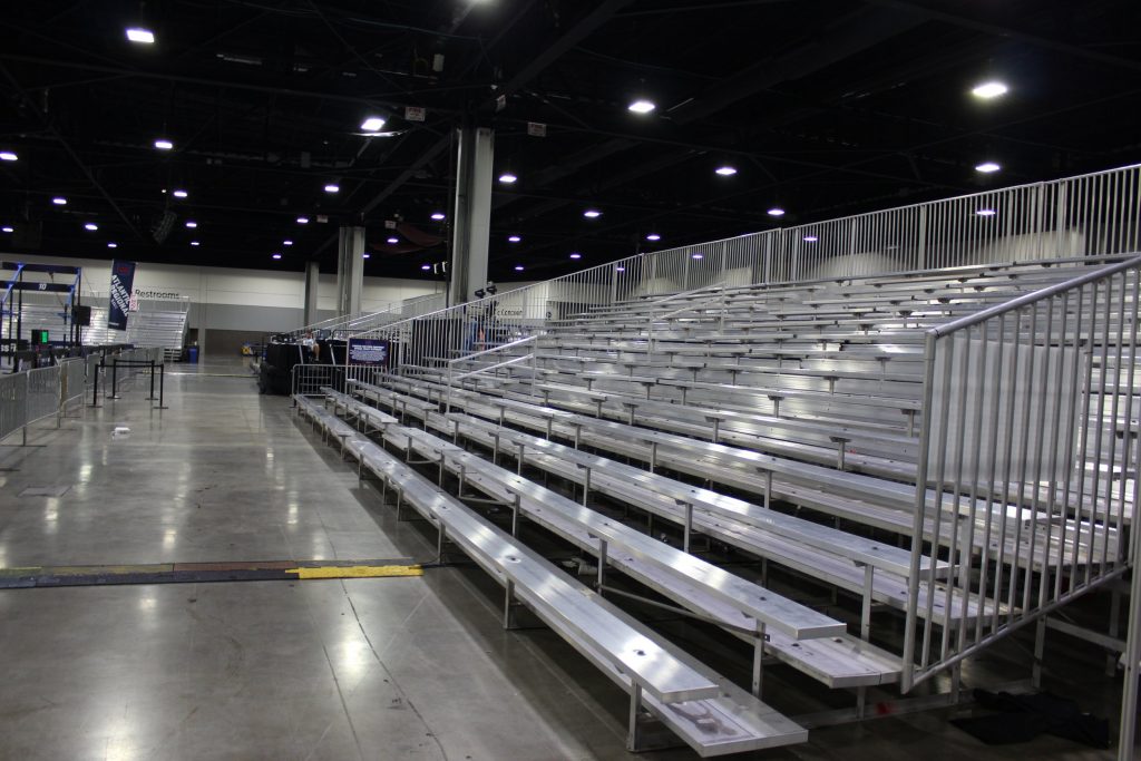 Aluminum Bleachers for Rental Southeastern Seating
