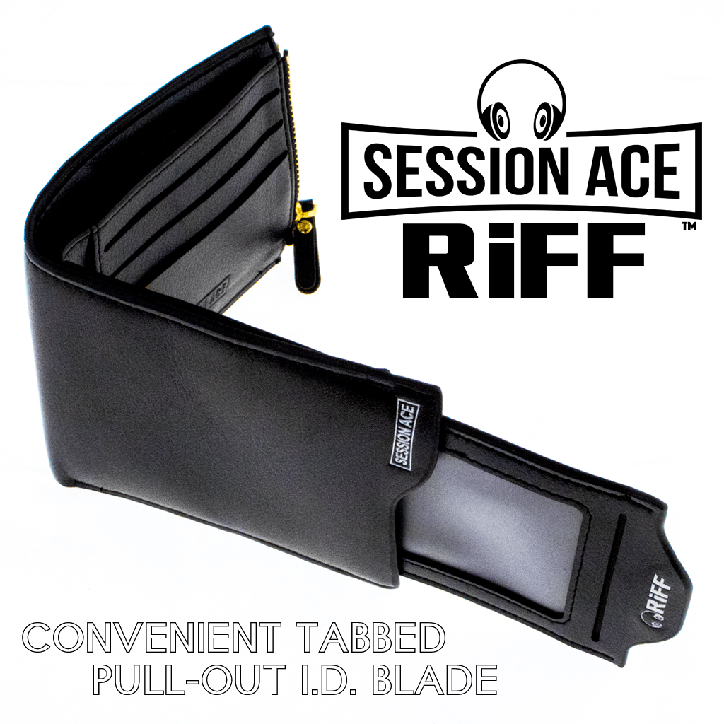 Session Ace™ RiFF Men’s Wallet & Snare Drum Dampener http