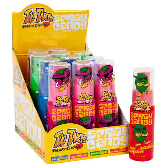 TOO TARTS SPRAY CANDY 1OZ 12’S 13610 SessionsUSA