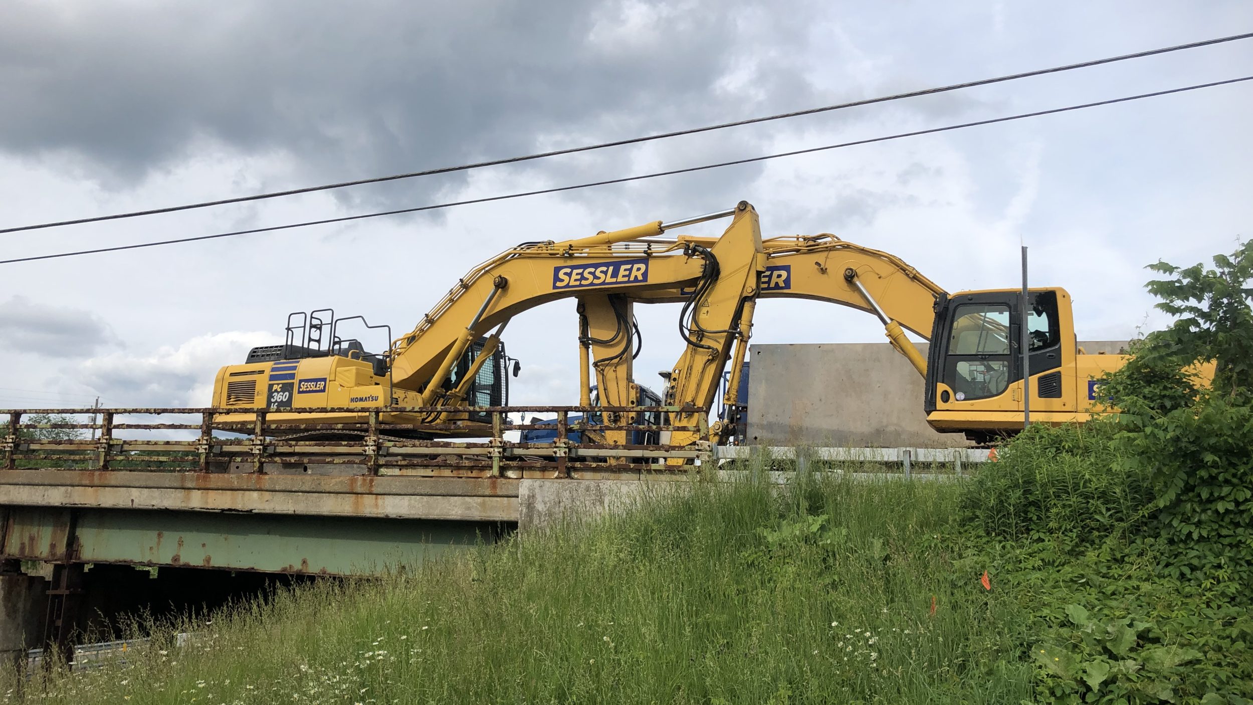 Canton Street Over I90, Warners, New York Sessler Wrecking