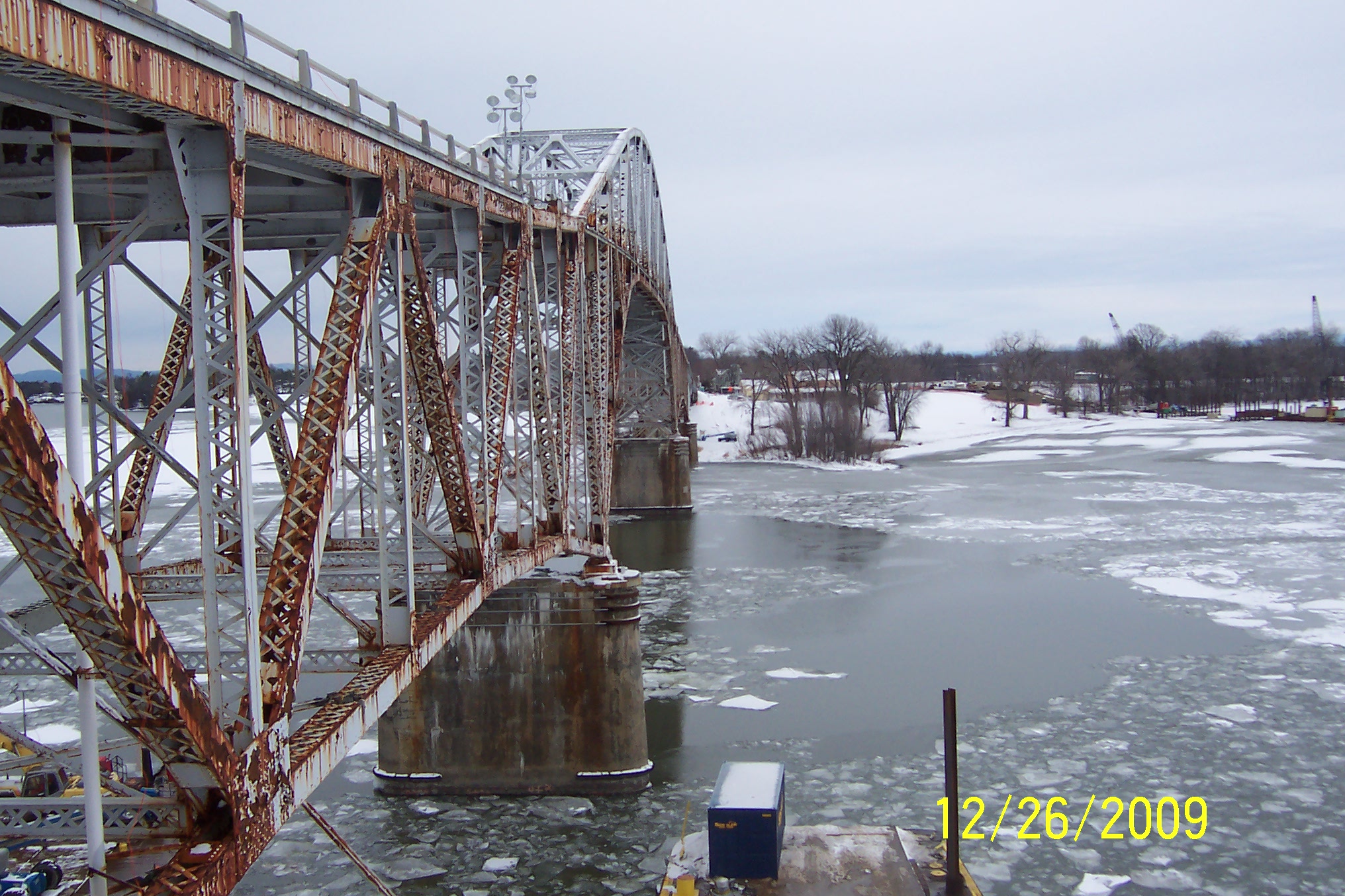 Lake Champlain Bridge, Crown Point, New York Sessler Wrecking