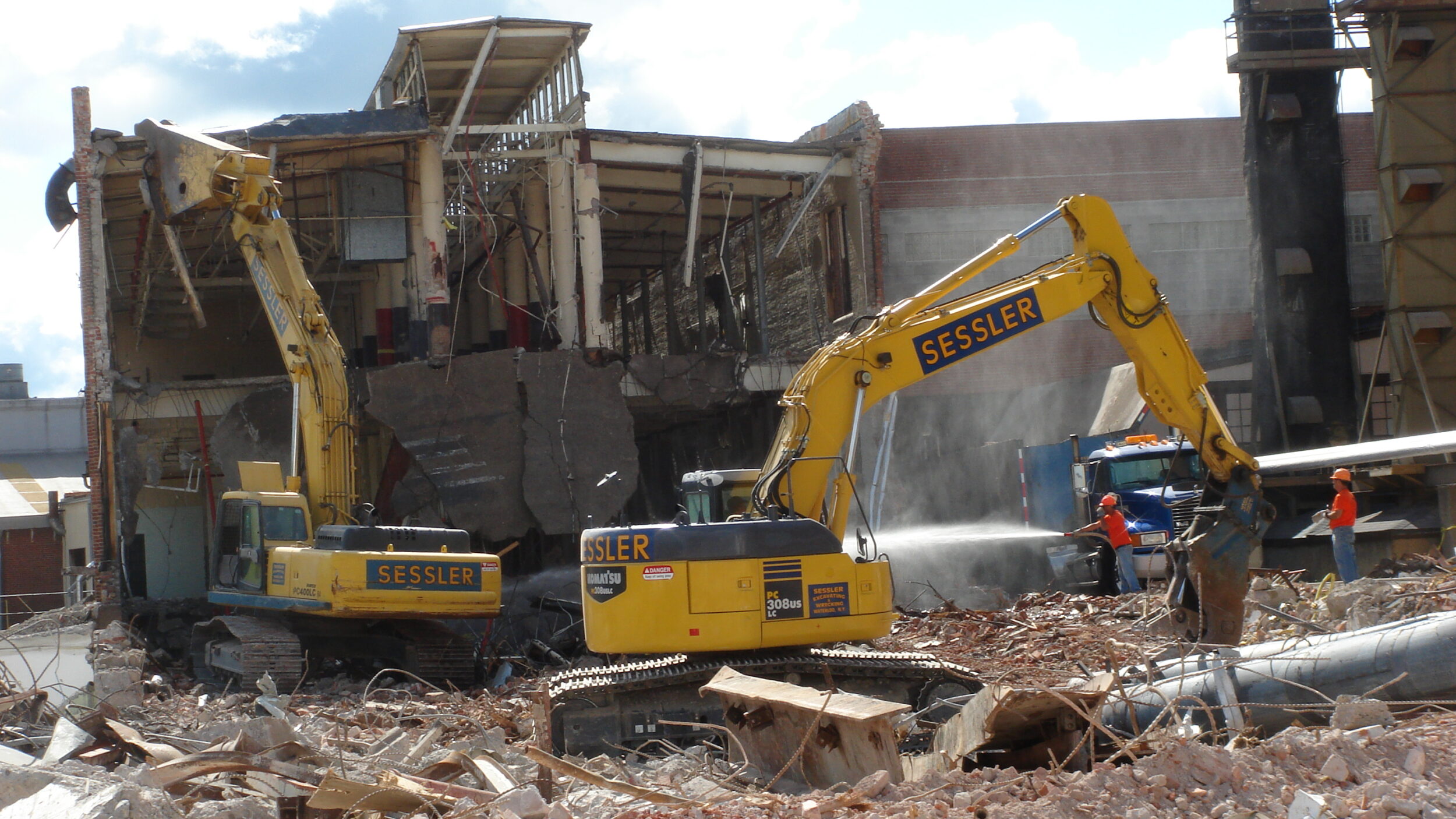 Garlock Sealing Technologies, Palmyra, New York Sessler Wrecking