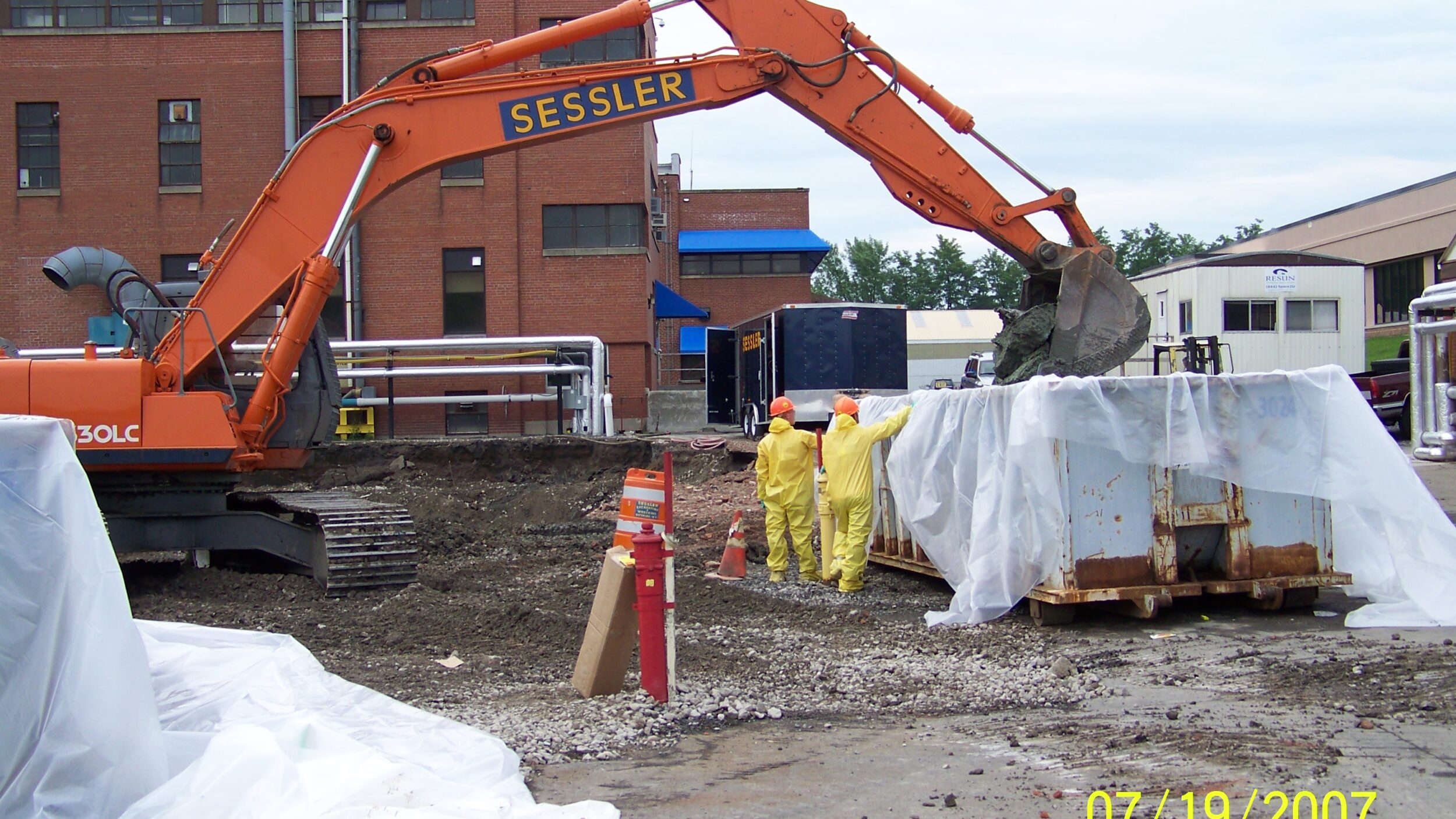 Garlock Sealing Technologies, Palmyra, New York Sessler Wrecking