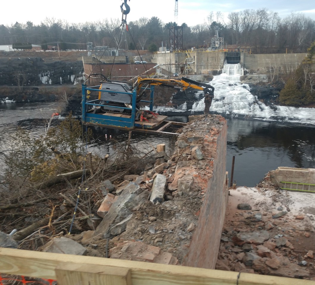 Hudson Falls Powerhouse, Hudson Falls, New York Sessler Wrecking