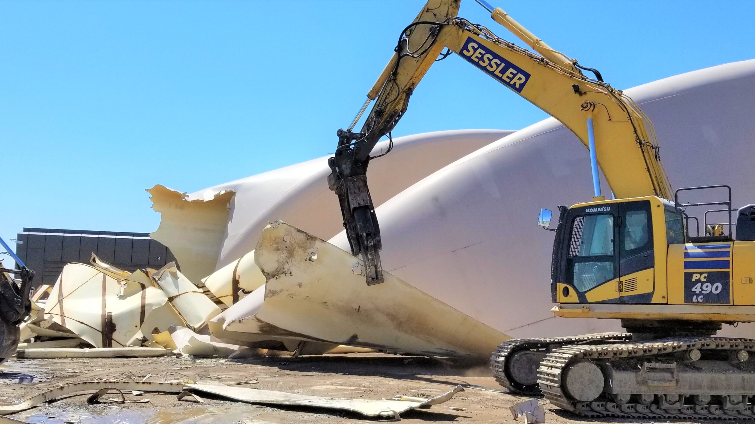 Water Tank Demolition, Amherst, New York Sessler Wrecking