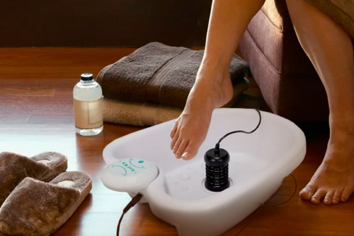 SetApart Health’s foot detox treatment. Set Apart