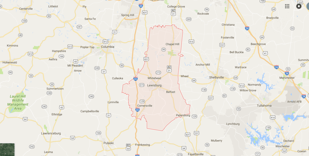 Marshall County, Tennessee 36 Years of Aquastore And Counting