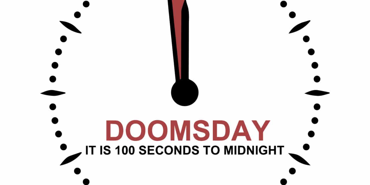 Doomsday Clock stands at 100 seconds to midnight, World ‘remains in an