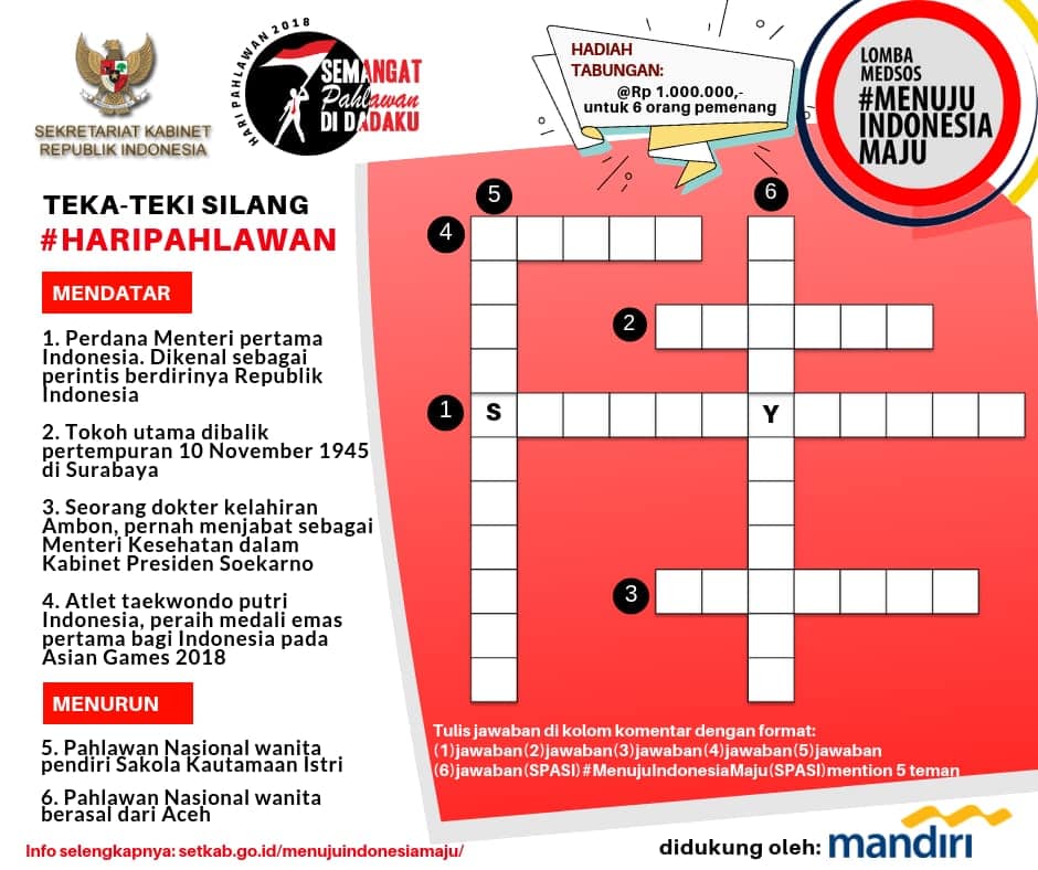 Inilah Pemenang Lomba Media Sosial Menuju Indonesia Maju