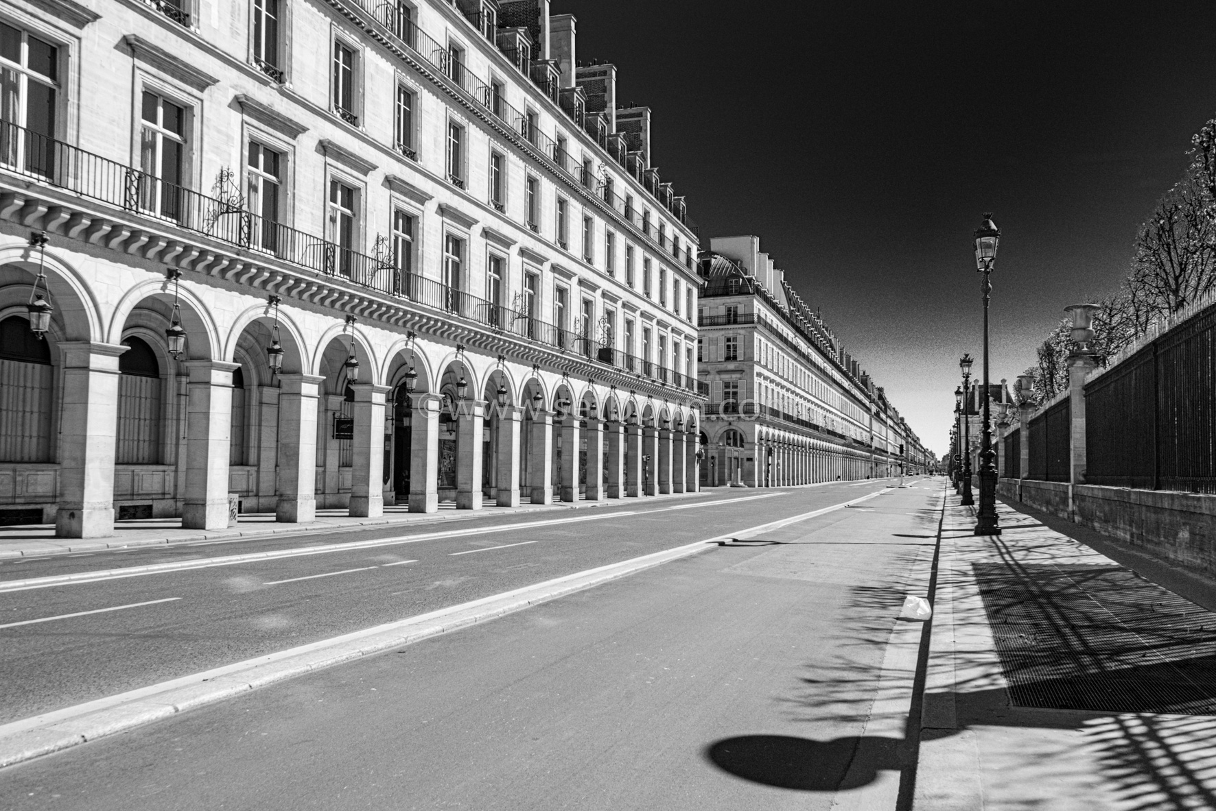 Paris désert Michel Setboun