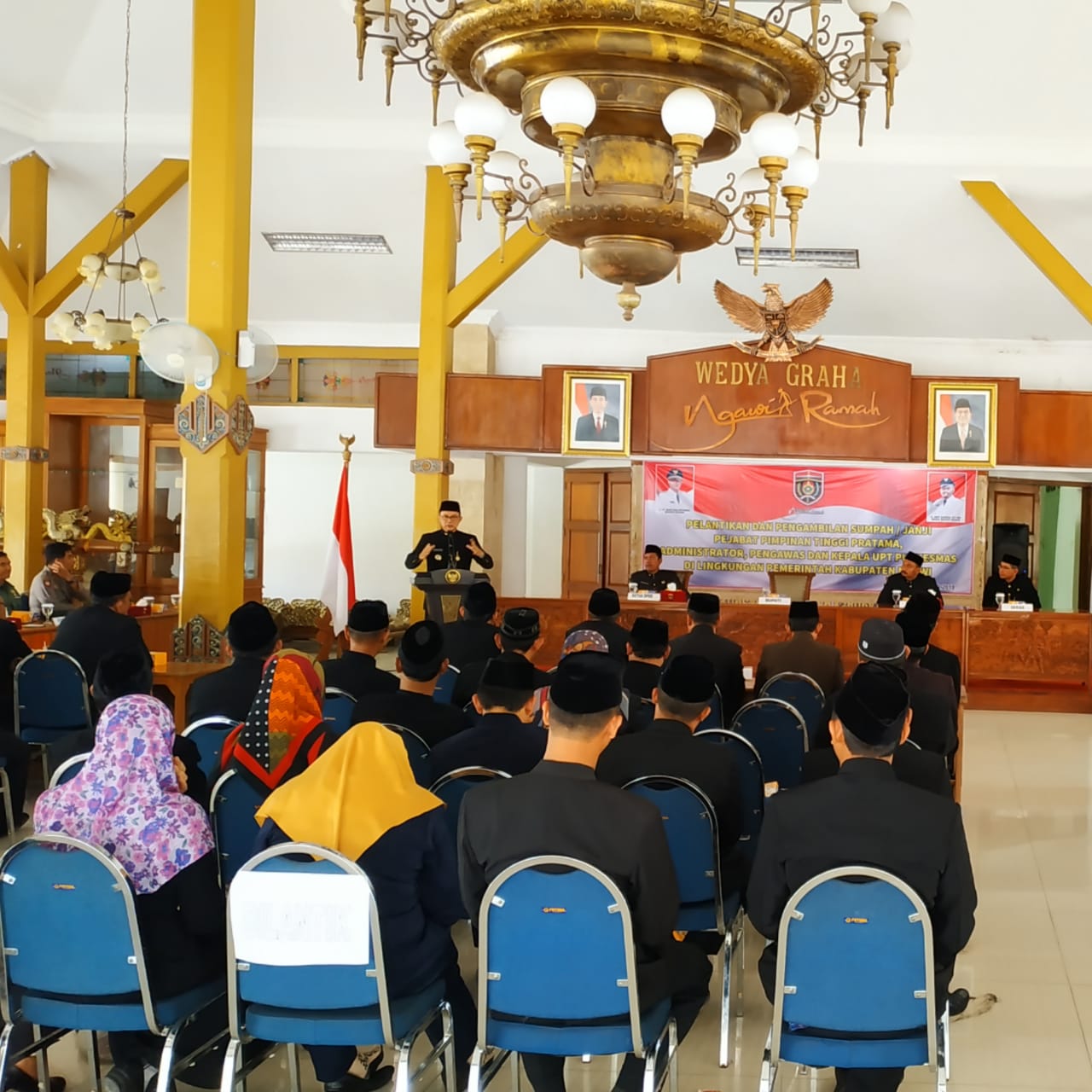 Pelantikan dan Pengambilan Sumpah Jabatan Pejabat di