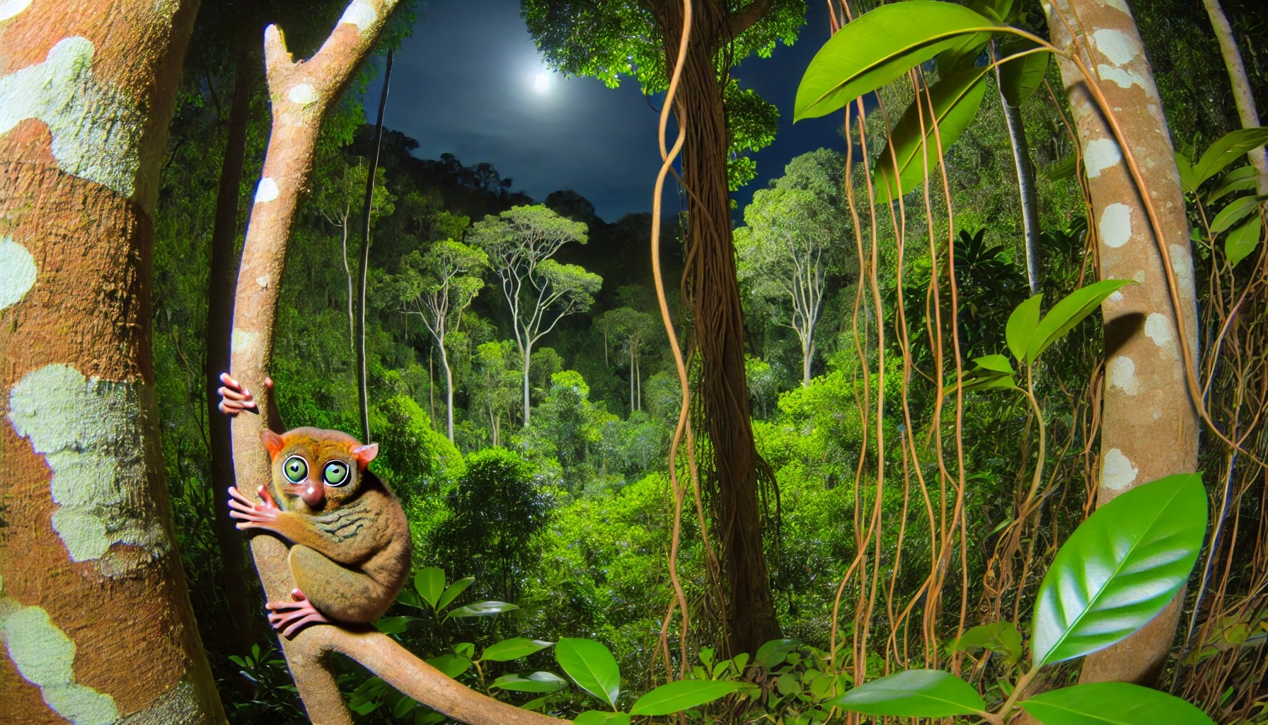 Discovering the Borneo Tarsier Nature's Nocturnal Marvel