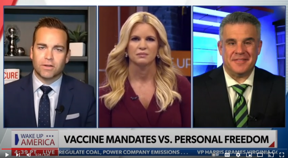 Newsmax Wake Up America NYC Vaccine Mandate & The Overall Impact