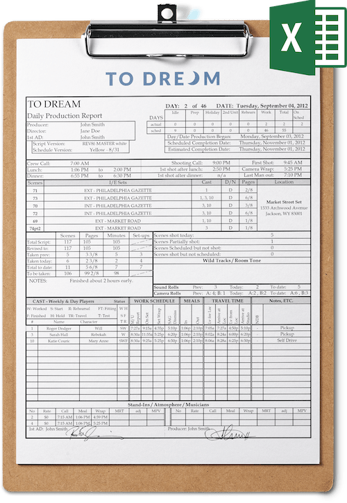 Daily Production Report Excel Sheet Template Excel Templates