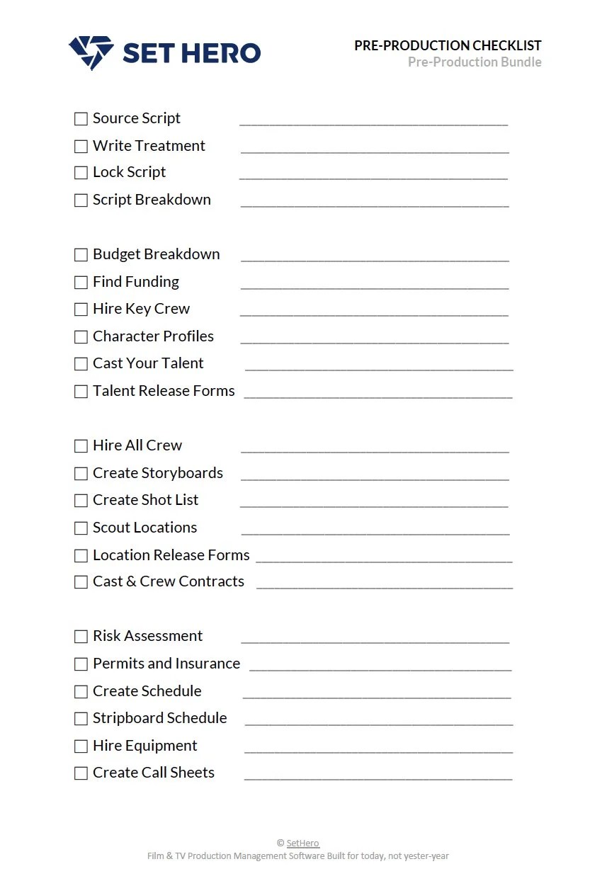 How To Make an Indie Feature Film + 14 Essential Templates (Free Download)