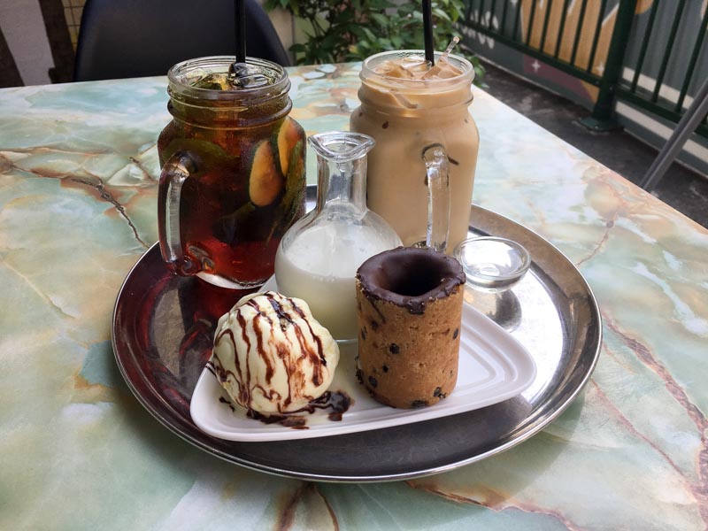 Icebox Cafe Singapore Cookie Shot Glasses Simplifies Cookies in Milk