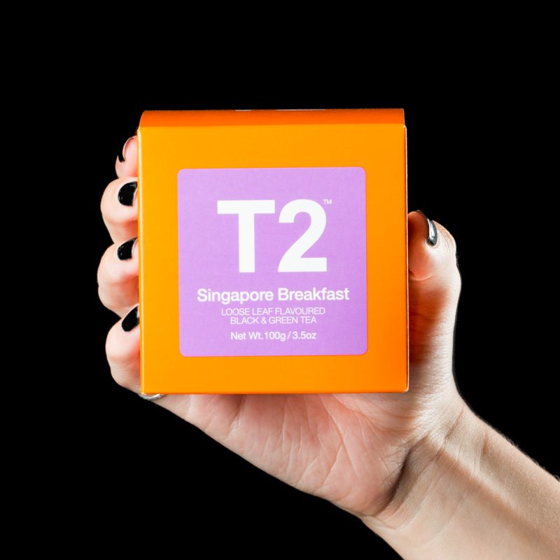 T2 Tea Start Your Day With Singapore Breakfast KayaFlavoured Tea