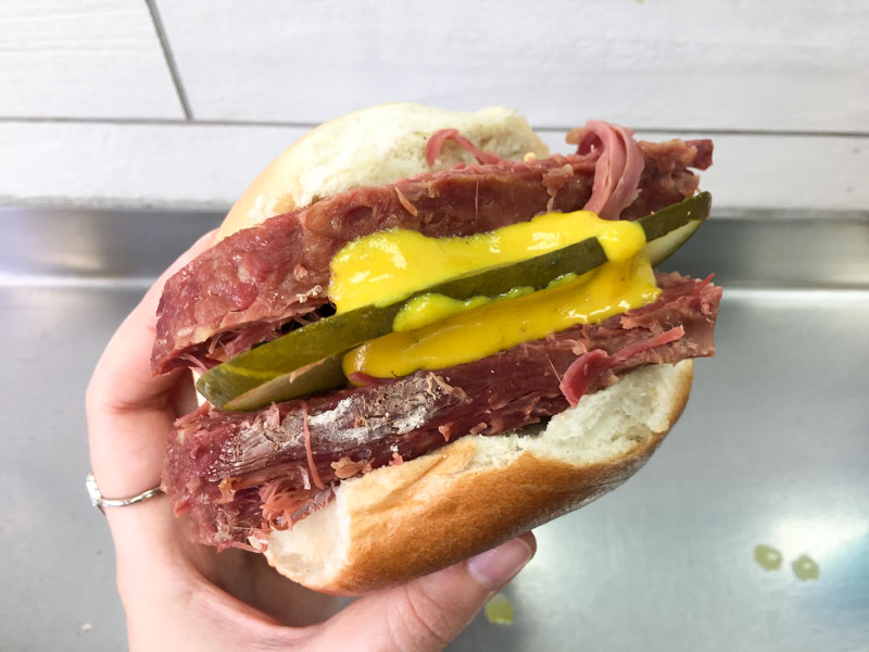 Beigel Bake Famous ValueForMoney £4.50 Salt Beef Bagel That's Worth