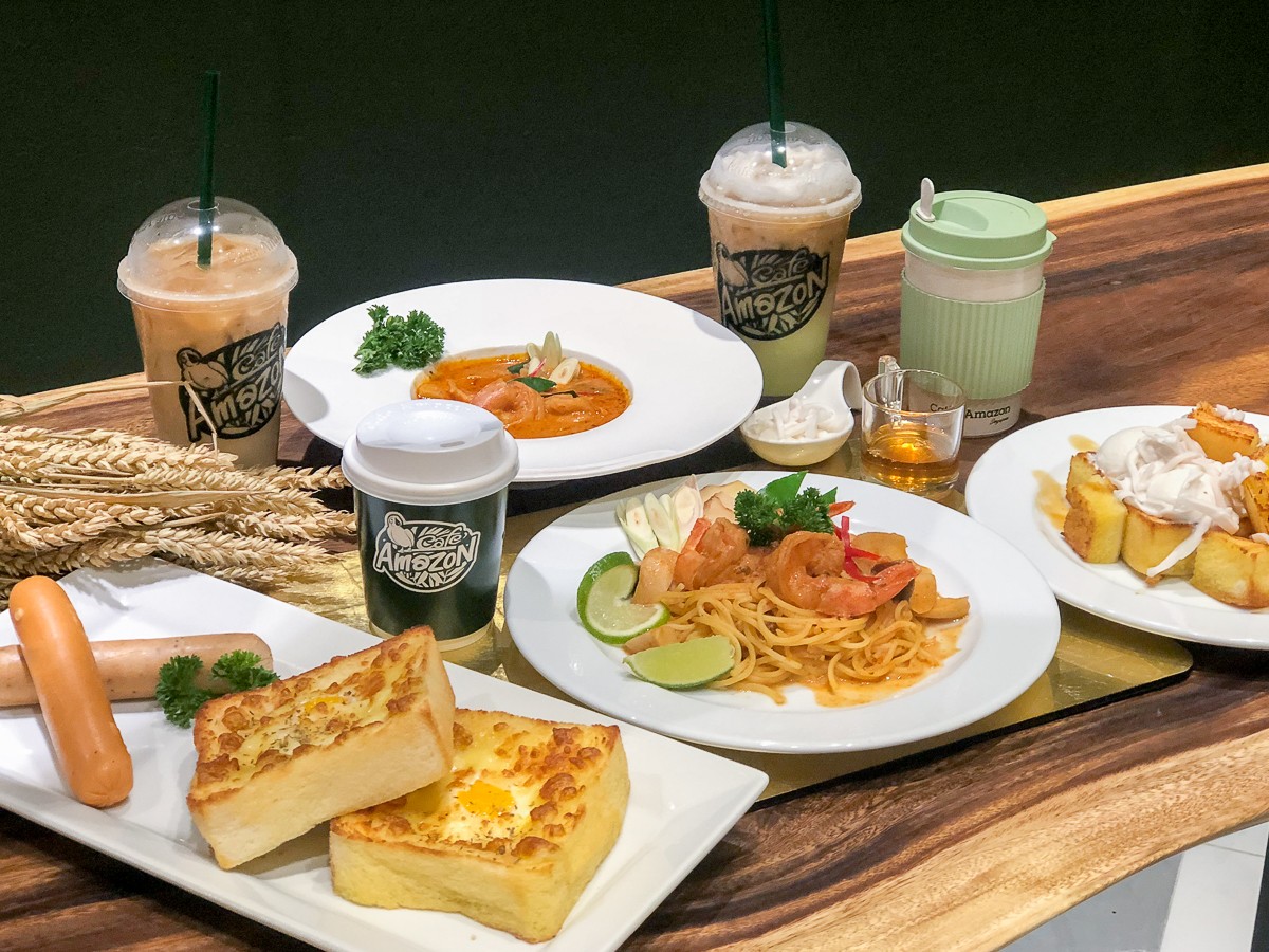 Café Amazon It's what a nature holiday amidst a Thai forest tastes like