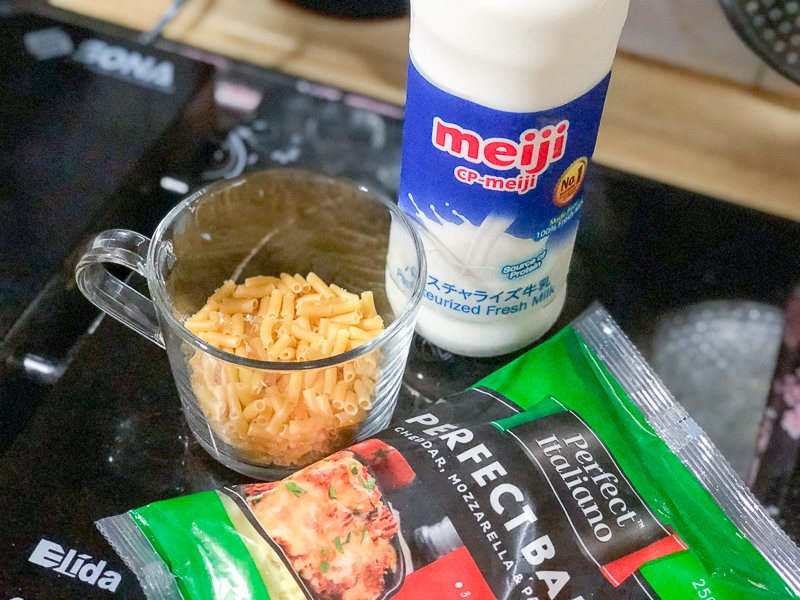 5ingredient stayhome recipe Microwave Mac & Cheese