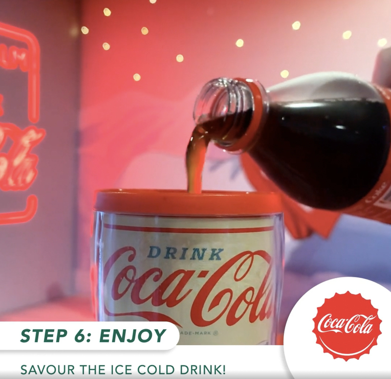 Watch your Coke get turned into slush in seconds by this machine at