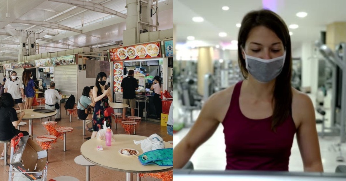 Dinein group sizes will reduce to 2pax from 27 Sept to 24 Oct & other