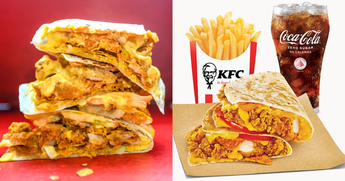 First dibs Bite into KFC's delectable new Cheesy Zinger Meltz on 7