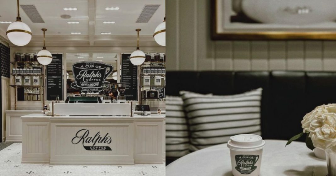 New in town Ralph's Coffee — Ralph Lauren's firstever coffee shop
