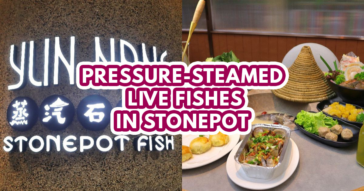 Firstofitskind YUN NANS Stonepot Fish concept opening at Northpoint City