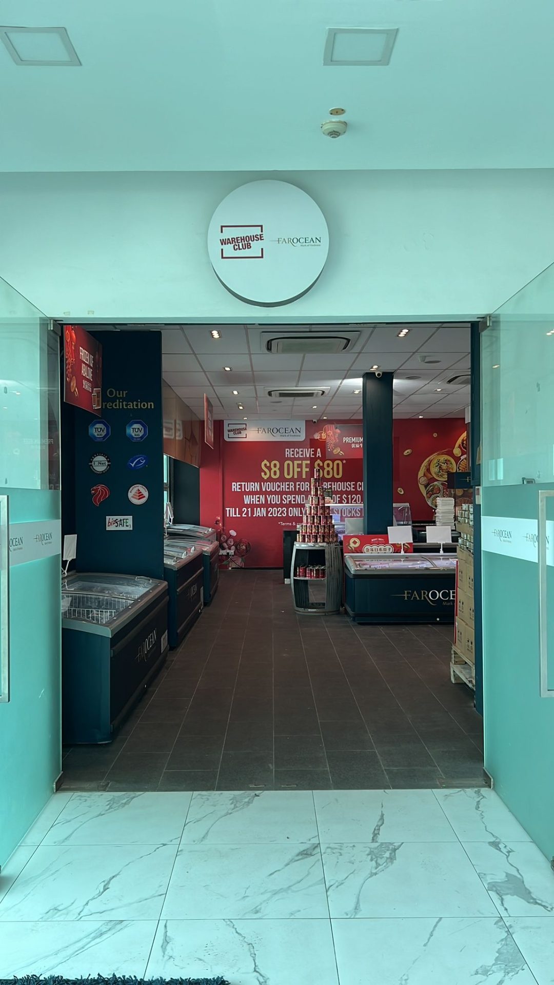 Far Ocean CNY warehouse sale features 1 premium abalones and items