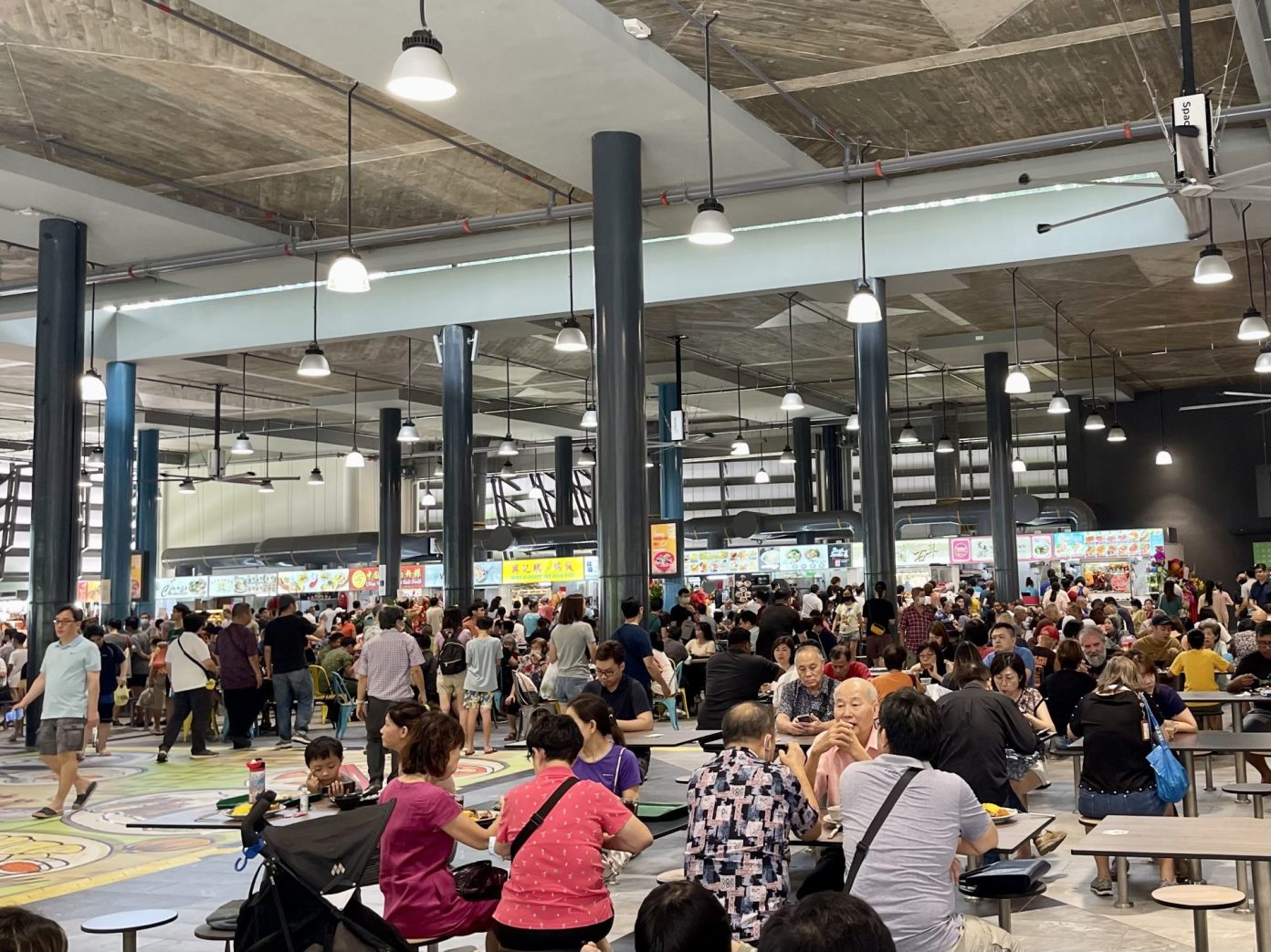 Senja Hawker Centre finally opens with 26 stores featuring Michelin