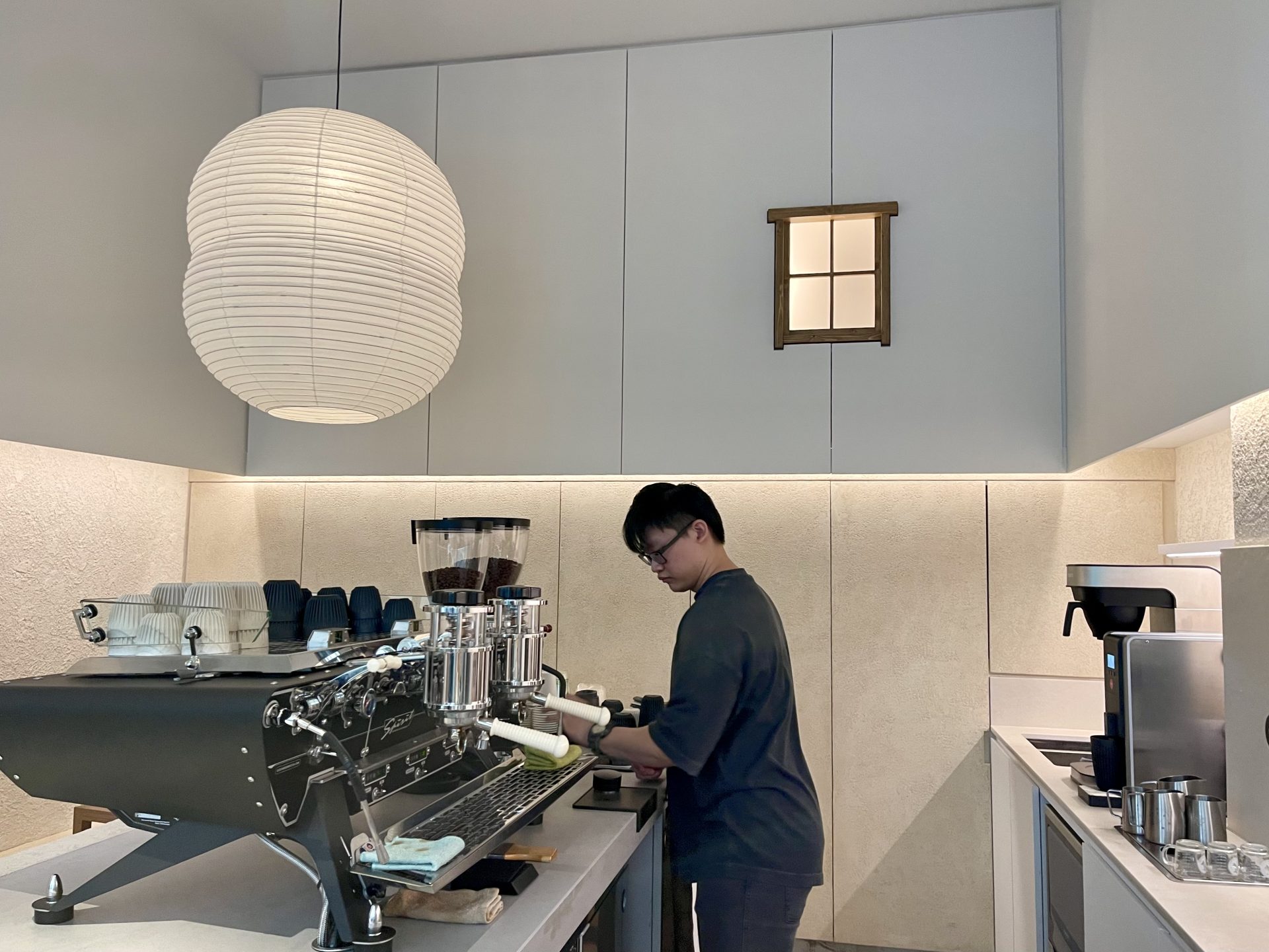 First dibs Anagram — Aesthetic cafe with glasshouse exterior brings