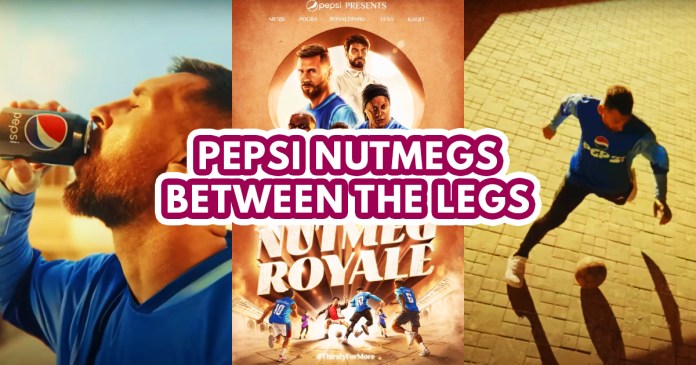 Messi, Pogba & Ronaldinho star in thrilling advert for Nutmeg Pepsi