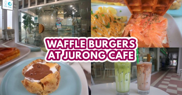 Hidden cafe with savoury buttermilk waffle burgers, loaded cookies & lava milk drinks