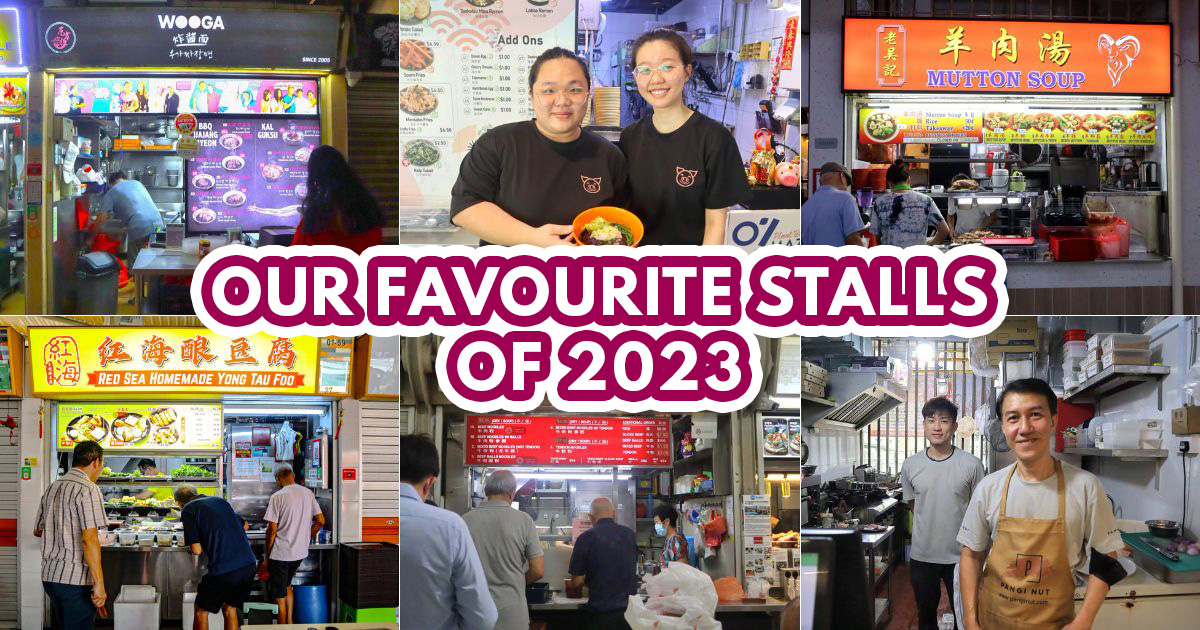 A roundup of 2023's best hawker food spots found in Singapore