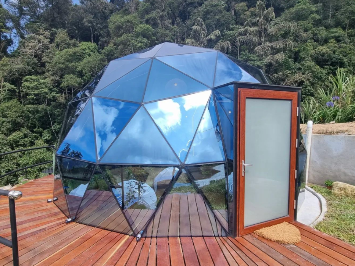 New in town A'moss Farmstay — The 1st mirror glass dome in Malaysia