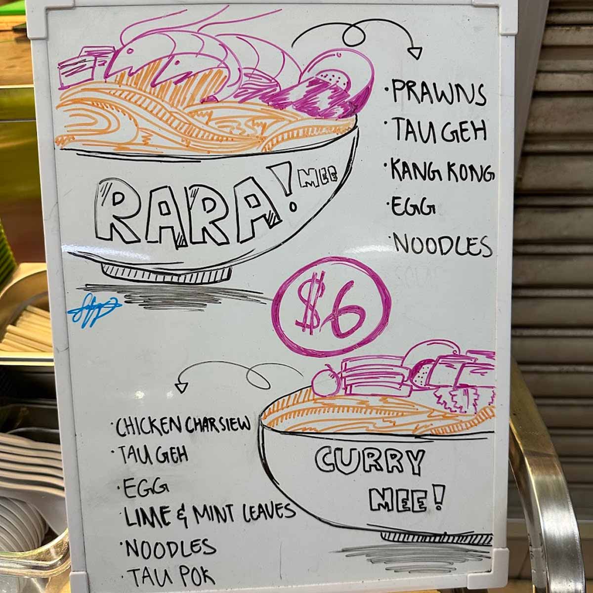 Owners of private diner with 2 years waitlist open curry mee stall at