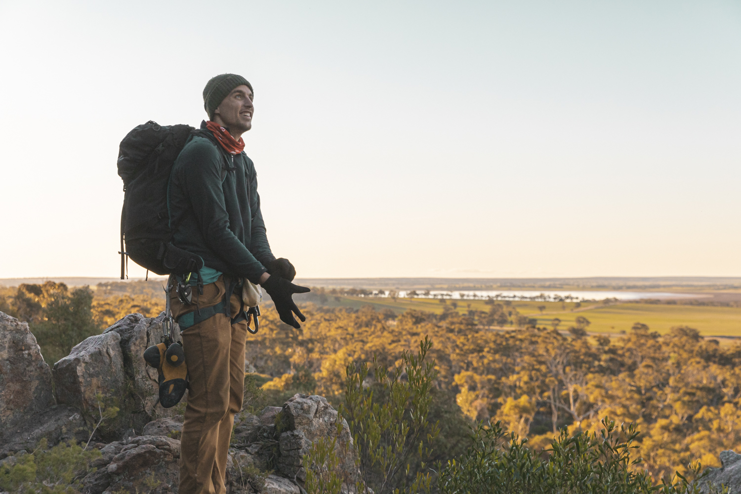 Climbing Crag Bag Essentials Set in Stone Photography