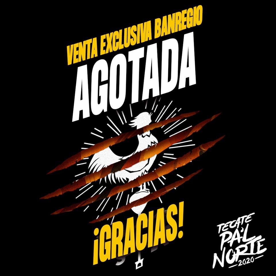 Revelación del Cartel Tecate Pal Norte 2020
